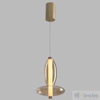 Светильник подвесной Crystal Lux QUASAR SP7W LED AMBER 3790/207, раздел каталога Подвесы 1 лампа интернет-магазина Ночи Нет