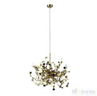 Светильник подвесной Crystal Lux GARDEN SP3 D400 GOLD 1860/203, раздел каталога Подвесы 2-3 лампы интернет-магазина Ночи Нет