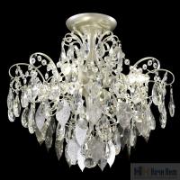 Люстра Crystal Lux ESMIRALDA PL4 SILVER 0524/104, раздел каталога Хрустальные люстры интернет-магазина Ночи Нет