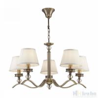 Люстра Freya Alessandra FR2016PL-05BZ, раздел каталога Люстры с абажурами интернет-магазина Ночи Нет