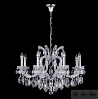 Люстра Crystal Lux HOLLYWOOD SP8 CHROME 2010/308, раздел каталога Хрустальные люстры интернет-магазина Ночи Нет
