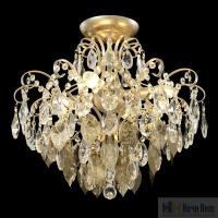 Люстра Crystal Lux ESMIRALDA PL4 GOLD 0523/104, раздел каталога Хрустальные люстры интернет-магазина Ночи Нет