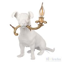 Лампа настольная Loft IT Dog 10312 White, раздел каталога Интерьерные настольные лампы интернет-магазина Ночи Нет