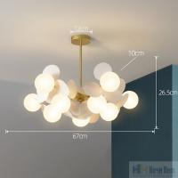 Люстра ImperiumLoft Matisse 189765-26, раздел каталога Люстры с плафонами интернет-магазина Ночи Нет