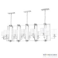 Люстра Crystal Lux NICOLAS SP12 L1600 NICKEL/WHITE 3400/312L, раздел каталога Люстры с плафонами интернет-магазина Ночи Нет