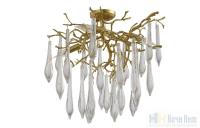 Люстра Crystal Lux REINA PL5 D600 GOLD PEARL 3580/105, раздел каталога Хрустальные люстры интернет-магазина Ночи Нет