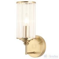 Бра Crystal Lux GLORIA AP1 BRASS 1910/104, раздел каталога Бра с плафоном интернет-магазина Ночи Нет