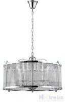 Люстра Crystal Lux TADEO SP6 D600 CHROME/TRANSPARENTE 3030/306, раздел каталога Люстры с плафонами интернет-магазина Ночи Нет