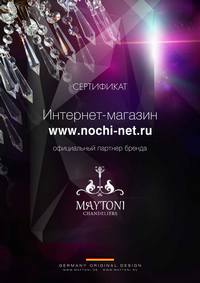 Сертификат партнёра Maytoni