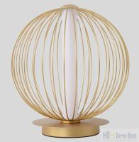 Настольная лампа Crystal Lux SYNC LG18W LED GOLD 3143/518, раздел каталога Настольные лампы с плафоном интернет-магазина Ночи Нет
