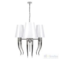 Люстра Loft IT Brunilde 10207/6 Chrome, раздел каталога Люстры с абажурами интернет-магазина Ночи Нет