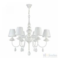 Люстра Freya Eliza FR5756-PL-06-W, раздел каталога Люстры с абажурами интернет-магазина Ночи Нет