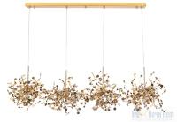 Люстра Crystal Lux GARDEN SP3х4 L1600 GOLD 1860/212, раздел каталога Кованые люстры интернет-магазина Ночи Нет