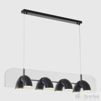 Светильник подвесной Crystal Lux ELEMENT SP48W LED BLACK 4020/248, раздел каталога Подвесы 4 лампы и больше интернет-магазина Ночи Нет