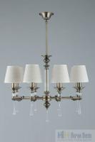 Люстра подвесная Omnilux Rivoli OML-64213-08, раздел каталога Люстры с абажурами интернет-магазина Ночи Нет