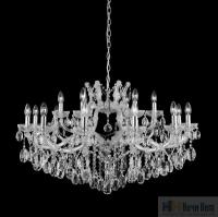 Люстра Crystal Lux HOLLYWOOD SP12+6 CHROME 2010/318, раздел каталога Большие люстры интернет-магазина Ночи Нет