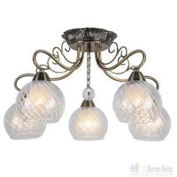 Люстра Omnilux Sanalvo OML-53507-05, раздел каталога Люстры с плафонами интернет-магазина Ночи Нет