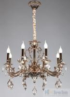 Люстра подвесная Omnilux Senis OML-74703-08, раздел каталога Хрустальные люстры интернет-магазина Ночи Нет