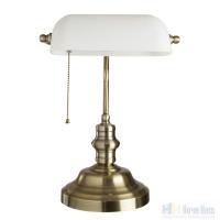 Настольная лампа Arte Lamp Banker A2493LT-1AB, раздел каталога Лампы настольные офисные интернет-магазина Ночи Нет