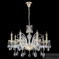 Люстра Crystal Lux MONICA SP8 GOLD 2502/308, раздел каталога Хрустальные люстры интернет-магазина Ночи Нет