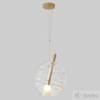 Светильник подвесной Crystal Lux FROZEN SP1 BRASS 3990/201, раздел каталога Подвесы 1 лампа интернет-магазина Ночи Нет