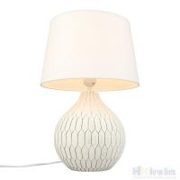 Лампа настольная Omnilux Ribolla OML-16604-01, раздел каталога Настольные лампы с абажуром интернет-магазина Ночи Нет