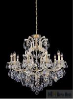 Люстра Crystal Lux ISABEL SP11 GOLD/TRANSPARENT 2080/311, раздел каталога Хрустальные люстры интернет-магазина Ночи Нет