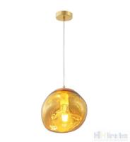 Светильник подвесной Crystal Lux MALAGA SP1 D200 GOLD 0863/201, раздел каталога Подвесы 1 лампа интернет-магазина Ночи Нет