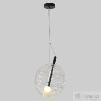 Светильник подвесной Crystal Lux FROZEN SP1 BLACK 3991/201, раздел каталога Подвесы 1 лампа интернет-магазина Ночи Нет