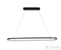 Светильник подвесной Crystal Lux PROXIMO SP42W LED L1100 BLACK 3530/242, раздел каталога Подвесы 1 лампа интернет-магазина Ночи Нет