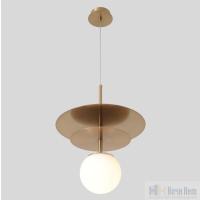 Светильник подвесной Crystal Lux UVA SP1.2 BRASS 3282/201.2, раздел каталога Подвесы 1 лампа интернет-магазина Ночи Нет