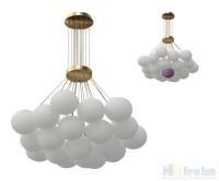 Люстра Kink Light Алди 08475-19,20, раздел каталога Люстры с плафонами интернет-магазина Ночи Нет