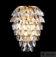 Бра Crystal Lux CHARME AP3 GOLD/TRANSPARENT 1374/403, раздел каталога Хрустальные бра интернет-магазина Ночи Нет