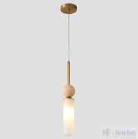 Светильник подвесной Crystal Lux SIMPLY SP1 BRASS 4080/201, раздел каталога Подвесы 1 лампа интернет-магазина Ночи Нет