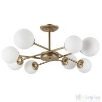 Люстра Arte Lamp Marco A2703PL-8SG, раздел каталога Люстры с плафонами интернет-магазина Ночи Нет