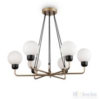 Люстра Freya Venetti FR5114PL-06G, раздел каталога Люстры с плафонами интернет-магазина Ночи Нет