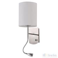 Бра Maytoni Bergamo MOD617WL-01CH, раздел каталога Бра с абажуром интернет-магазина Ночи Нет