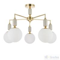 Люстра Lumion Vivien 6580/5C, раздел каталога Люстры с плафонами интернет-магазина Ночи Нет