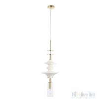 Светильник подвесной Crystal Lux VALENCIA SP1.4 GOLD 3290/201.4, раздел каталога Подвесы 1 лампа интернет-магазина Ночи Нет