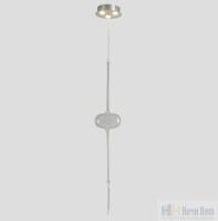 Светильник подвесной Crystal Lux GLASS SP3W LED CHROME 3850/203, раздел каталога Подвесы 1 лампа интернет-магазина Ночи Нет