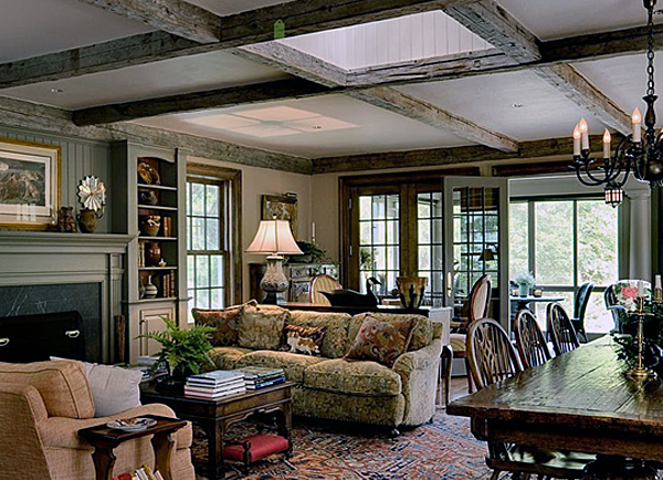 Кантри в интерьере