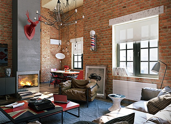 Лофт в интерьере