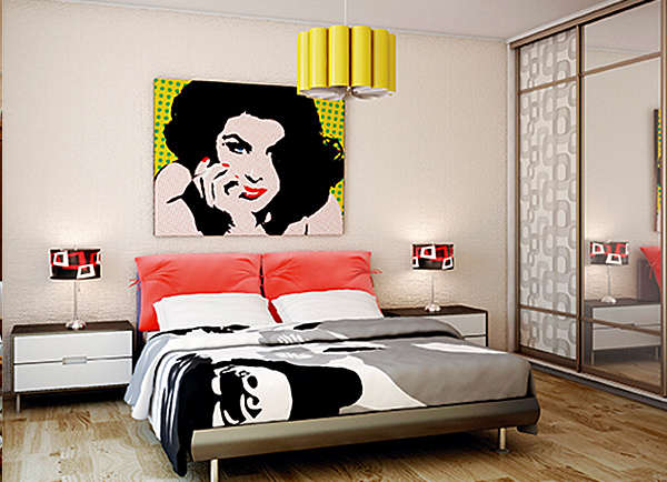 Поп-арт в интерьере