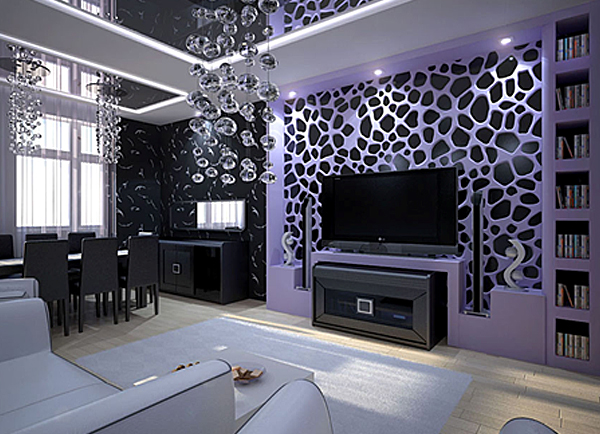 Стиль модерн в интерьере