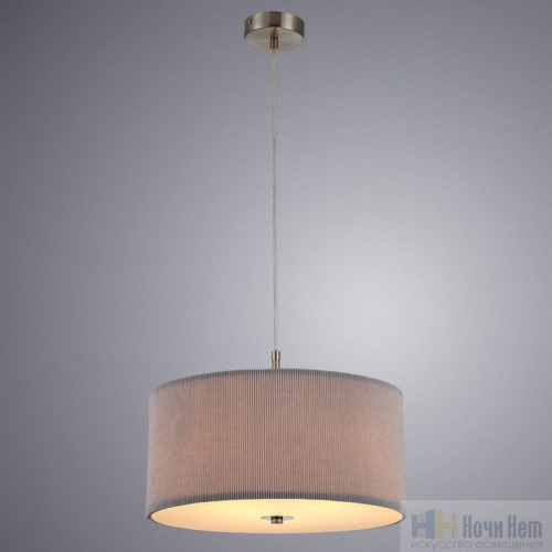 Люстра Arte Lamp Mallorca A1021SP-3SS, раздел каталога Люстры с абажурами интернет-магазина Ночи Нет