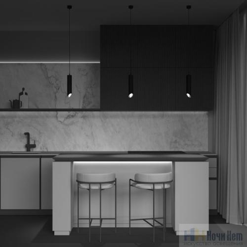 Подвесной светильник Maytoni Lipari P044PL-01-40GU10-B, раздел каталога Подвесы 1 лампа интернет-магазина Ночи Нет