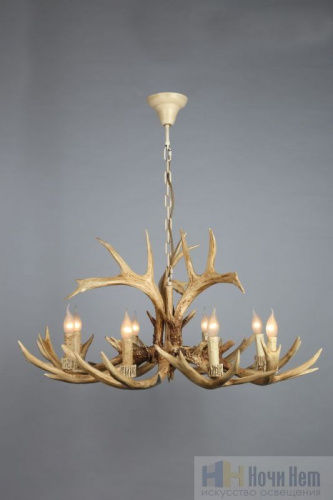 Люстра подвесная Omnilux Loureiro OML-52003-08, раздел каталога Деревянные люстры интернет-магазина Ночи Нет