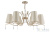 Люстра Crystal Lux RENATA SP6 GOLD 3591/306, количество ламп - 6, площадь освещения - 12 кв.м Люстра Crystal Lux RENATA SP6 GOLD 3591/306, раздел каталога Люстры с абажурами интернет-магазина Ночи Нет