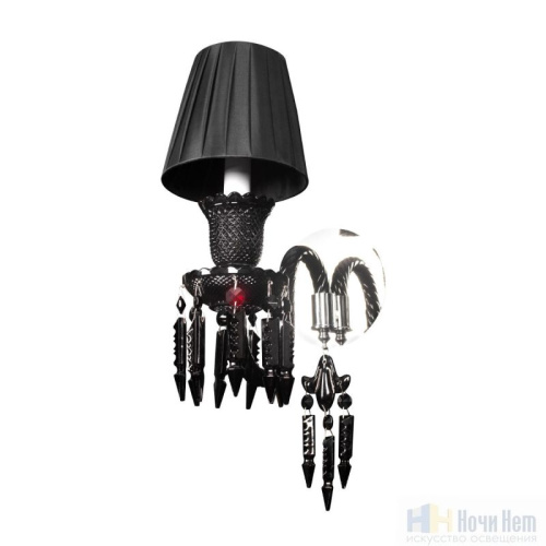 Бра LOFT IT Zenith 10210/1W Black, раздел каталога Бра с абажуром интернет-магазина Ночи Нет
