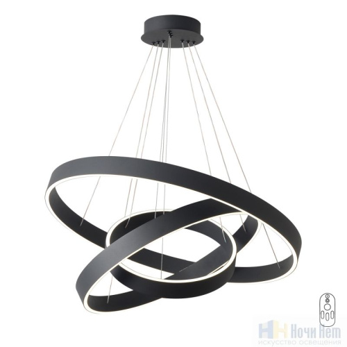 Люстра Crystal Lux TRON SP158W LED BLACK 4040/303, раздел каталога Светодиодные люстры интернет-магазина Ночи Нет